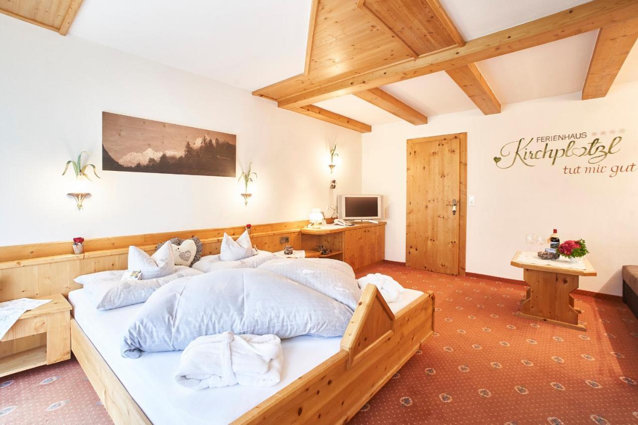 Ferienhaus Kirchplatzl Leutasch Bagian luar foto