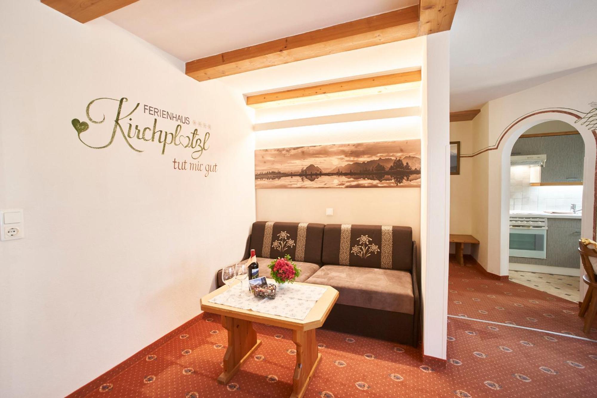 Ferienhaus Kirchplatzl Leutasch Bagian luar foto